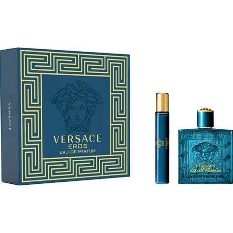 Versace Eros Eau de Parfum Gift Set .